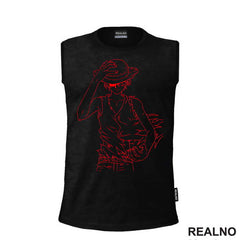 Straw Hat - Red - One Piece