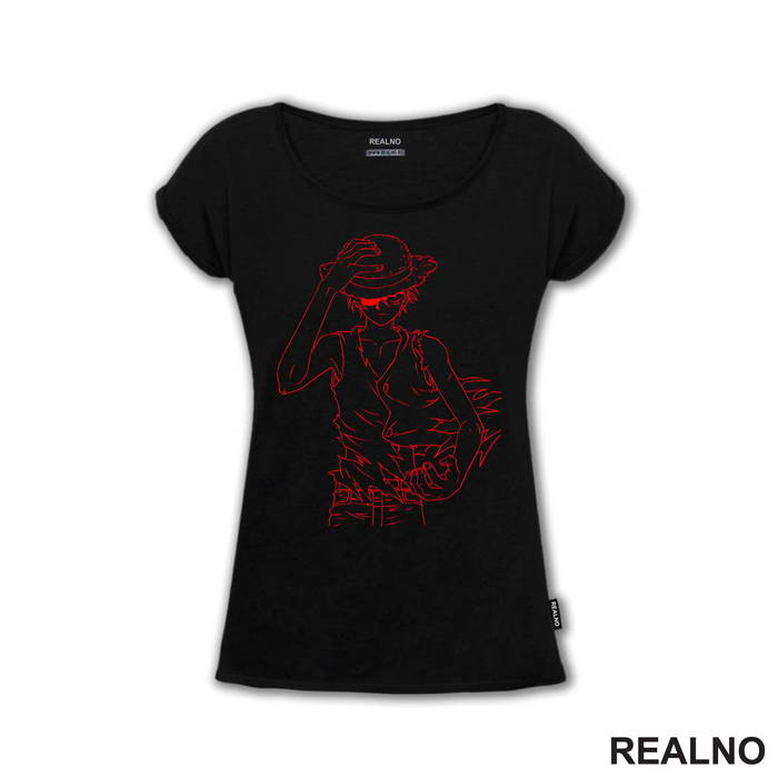 Straw Hat - Red - One Piece