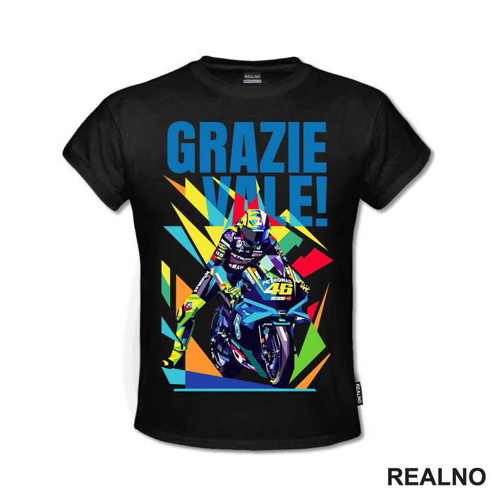 Grazie Vale - Rossi - VR - 46 - MotoGP - Sport