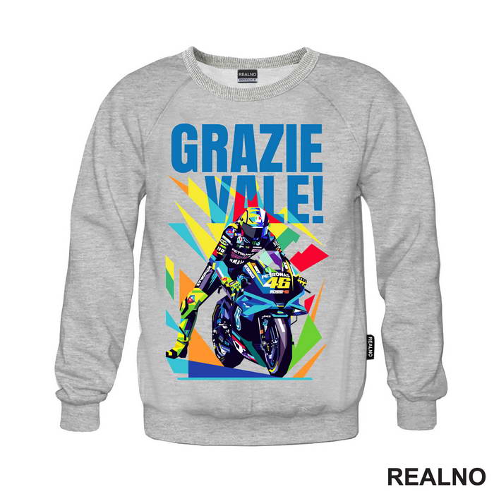 Grazie Vale - Rossi - VR - 46 - MotoGP - Sport