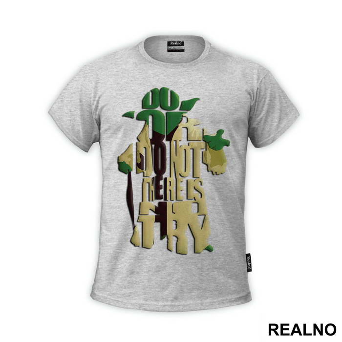 Yoda In Quote - Star Wars - Majica