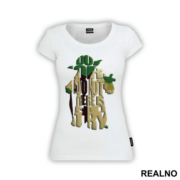 Yoda In Quote - Star Wars - Majica