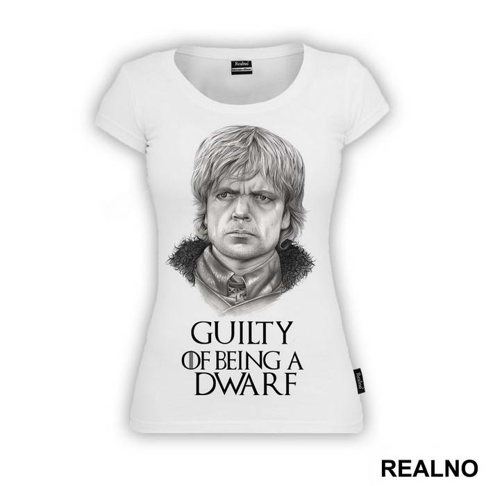Tyrion Lannister - Guilty Of Being A Dwarf - House Lannister - Game Of Thrones - GOT - Majica