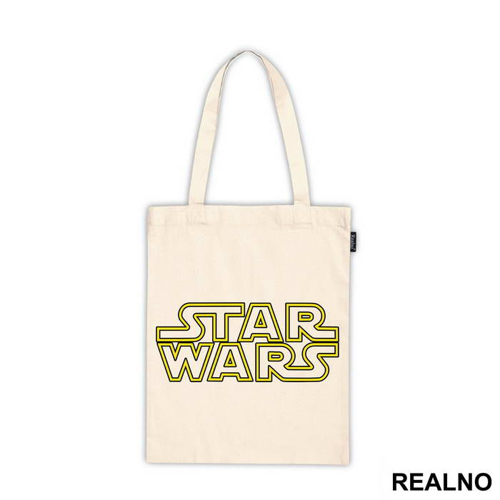 Yellow logo - Star Wars - Majica