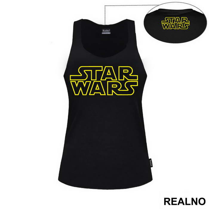 Yellow logo - Star Wars - Majica