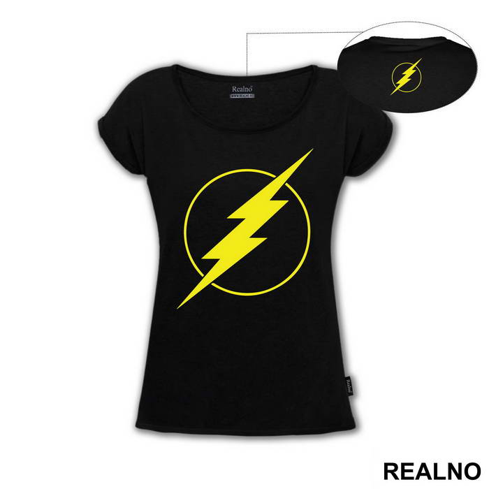 Yellow Logo - Flash - Majica