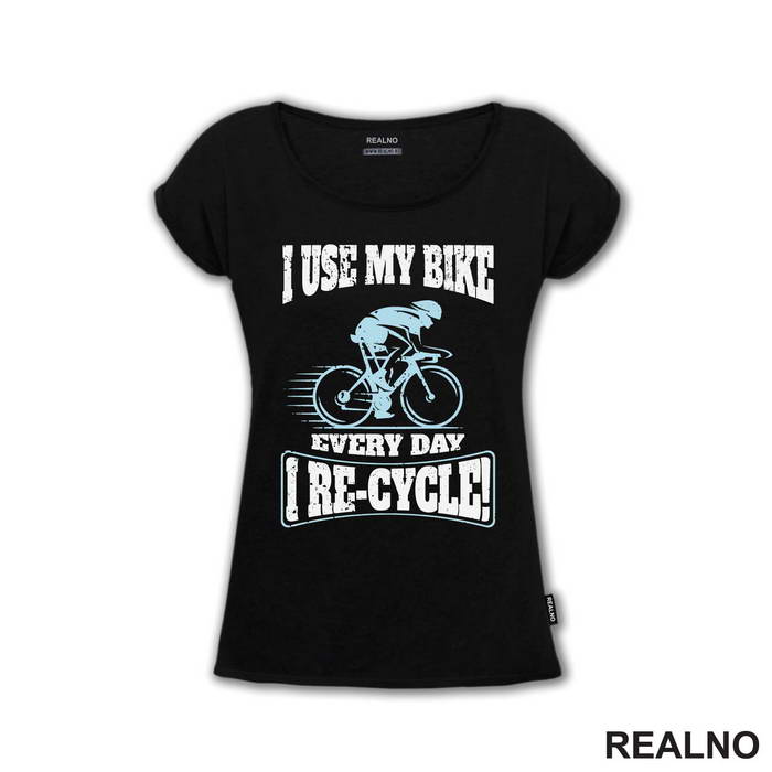 I Re-cycle - Bickilovi - Bike - Majica
