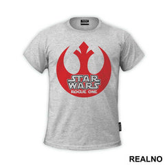 Rogue One - Red Rebel Alliance Logo - Star Wars - Majica
