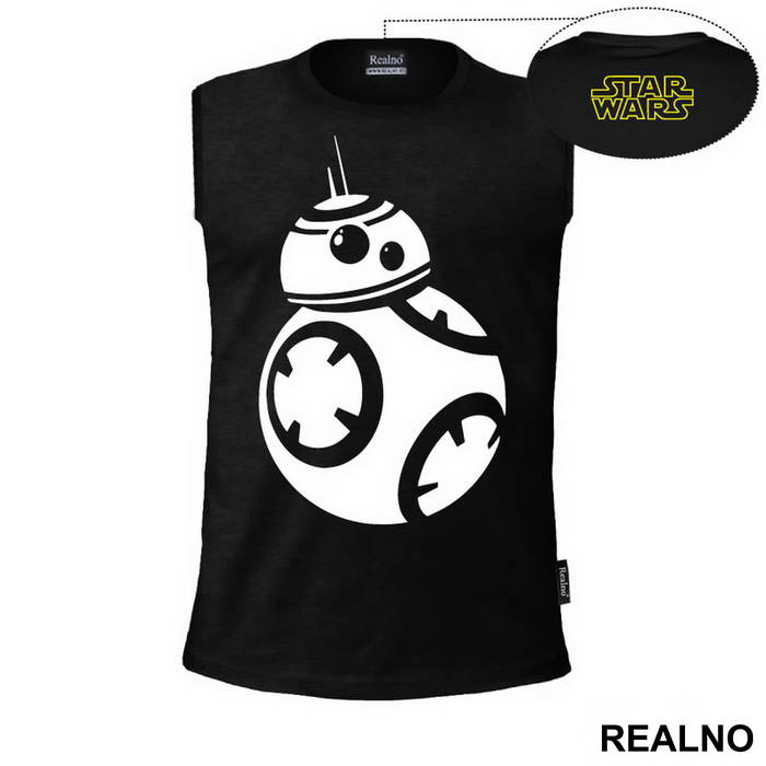 BB - 8 - White - Star Wars - Majica