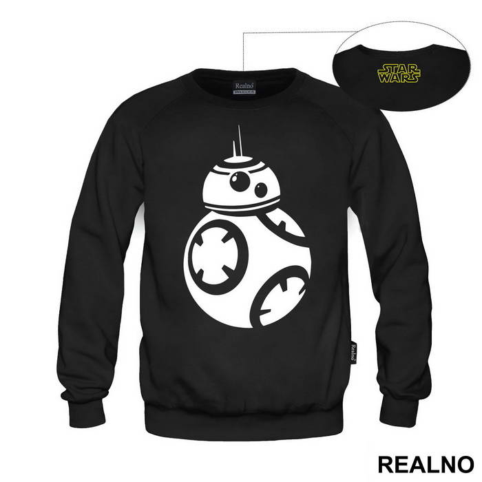 BB - 8 - White - Star Wars - Majica