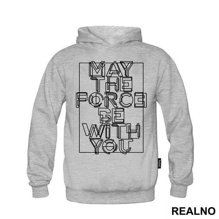 May The Force Be With You - Yellow - Star Wars - Majica
