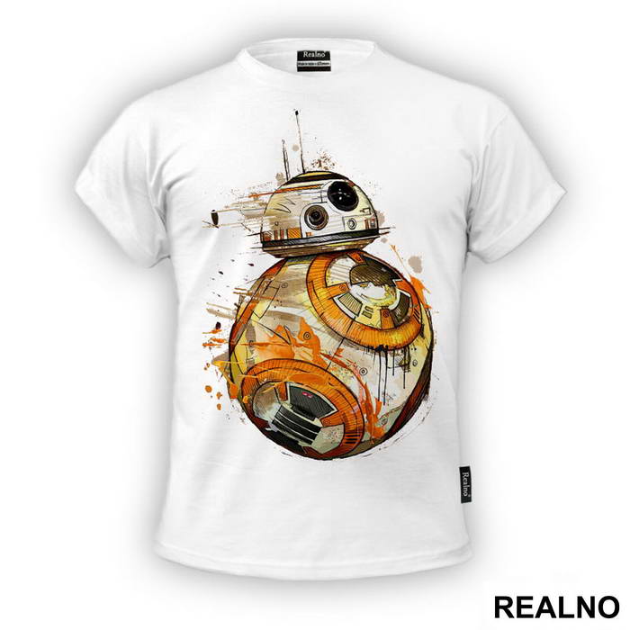 BB - 8 - Scatter - Star Wars - Majica