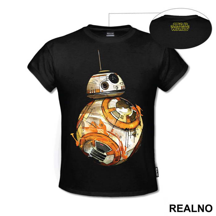 BB - 8 - Scatter - Star Wars - Majica