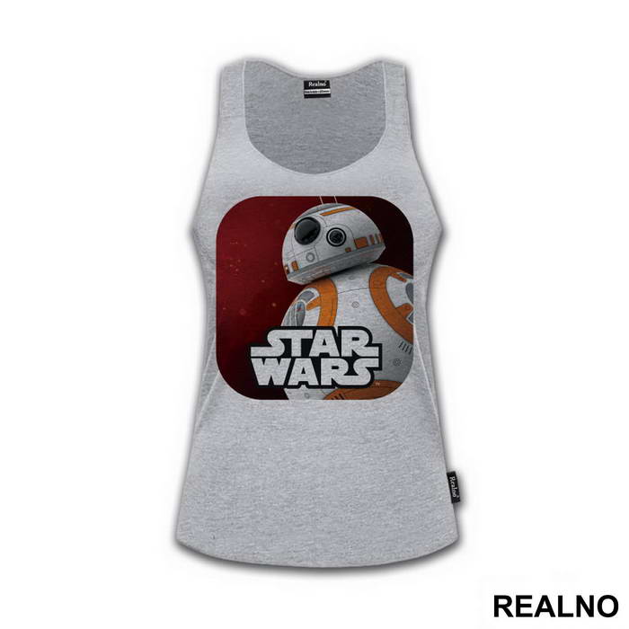 BB - 8 And Logo - Star Wars - Majica