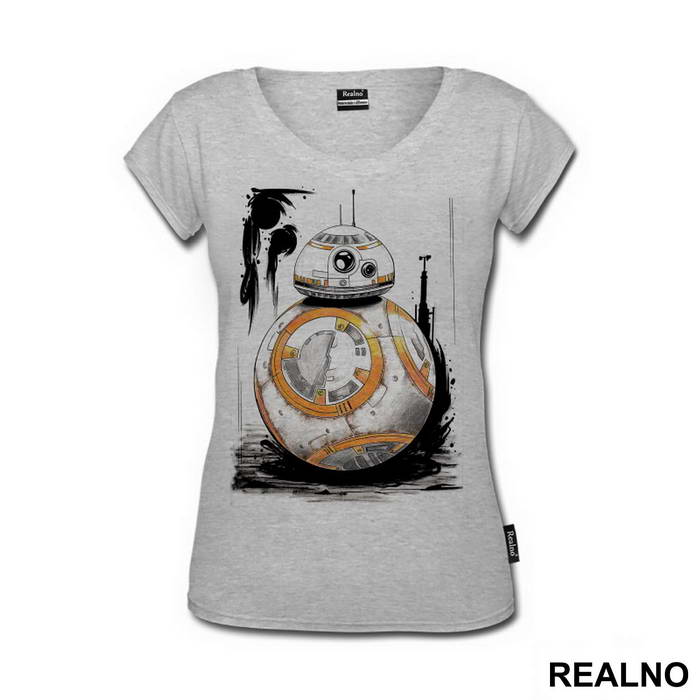 BB - 8 - Drawing - Star Wars - Majica