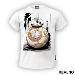 BB - 8 - Drawing - Star Wars - Majica