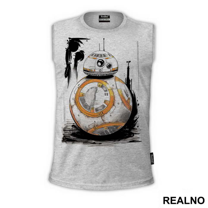 BB - 8 - Drawing - Star Wars - Majica