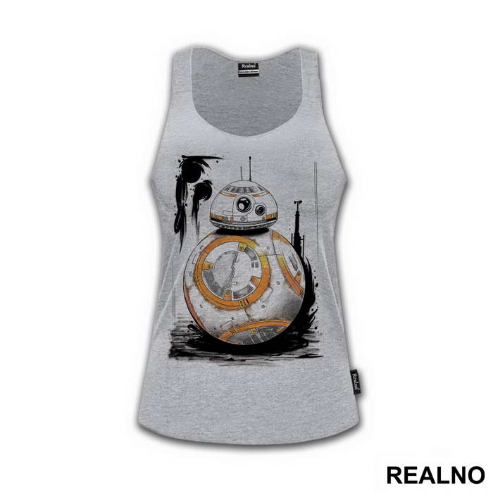 BB - 8 - Drawing - Star Wars - Majica