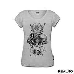 Darth Vader, Stormtrooper And Death Star - Star Wars - Majica