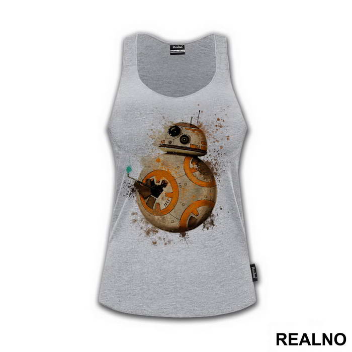BB - 8 Splashing Colors - Star Wars - Majica