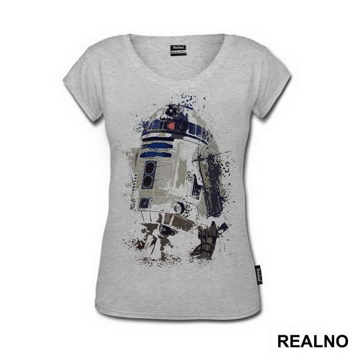 R2D2 Color Dots Splash - Star Wars - Majica
