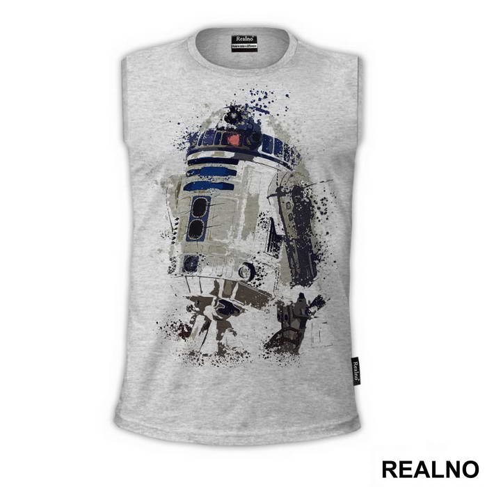 R2D2 Color Dots Splash - Star Wars - Majica