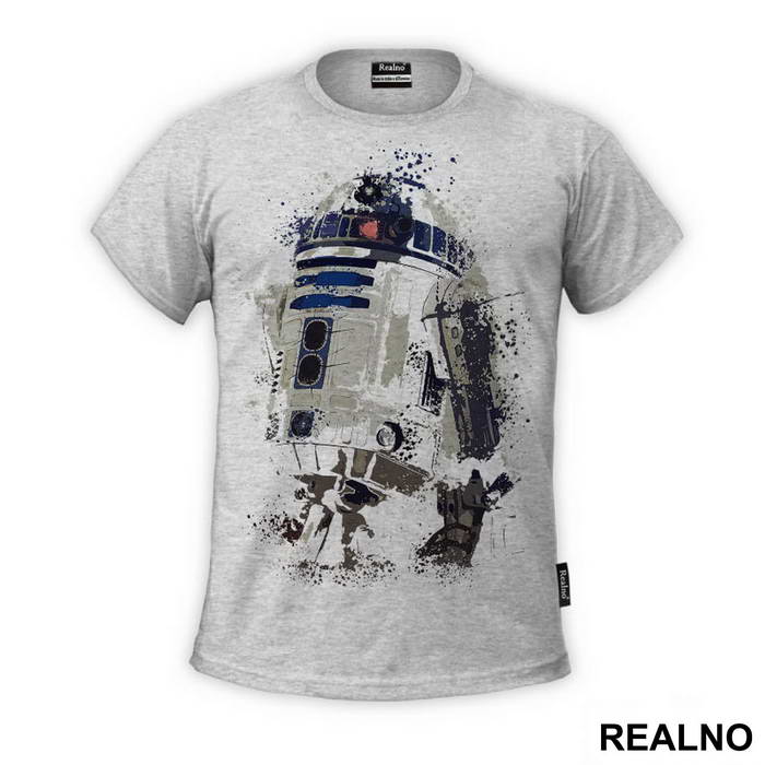 R2D2 Color Dots Splash - Star Wars - Majica