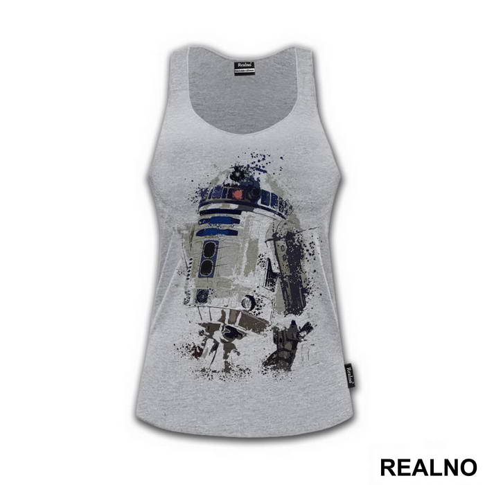 R2D2 Color Dots Splash - Star Wars - Majica