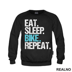 Eat, Sleep, Repeat - Bickilovi - Bike - Majica