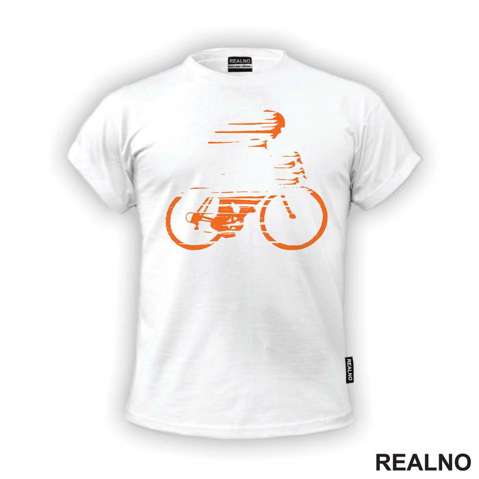 Orange Contour - Bickilovi - Bike - Majica