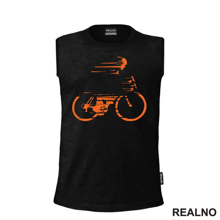 Orange Contour - Bickilovi - Bike - Majica
