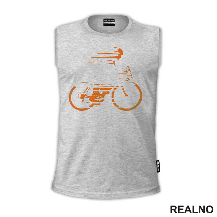 Orange Contour - Bickilovi - Bike - Majica