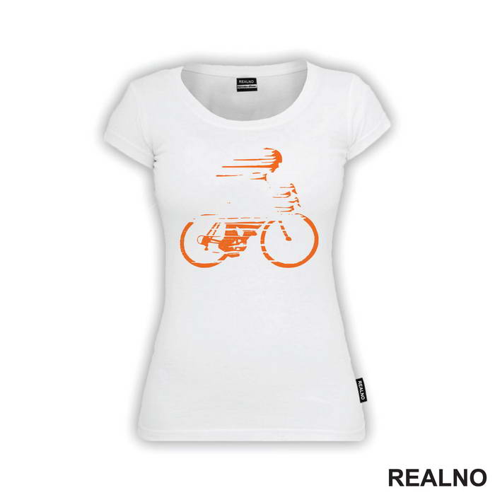 Orange Contour - Bickilovi - Bike - Majica