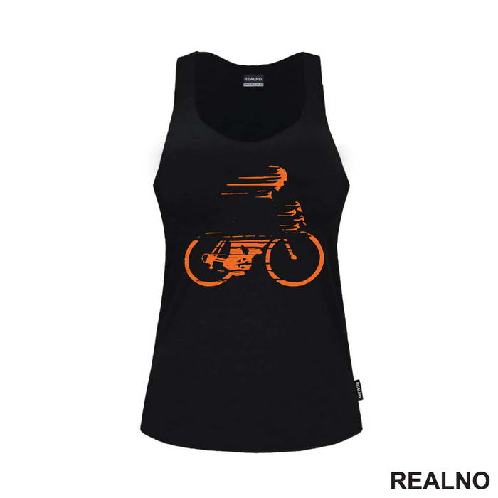 Orange Contour - Bickilovi - Bike - Majica