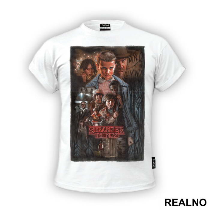 Brown Picture - Stranger Things - Majica