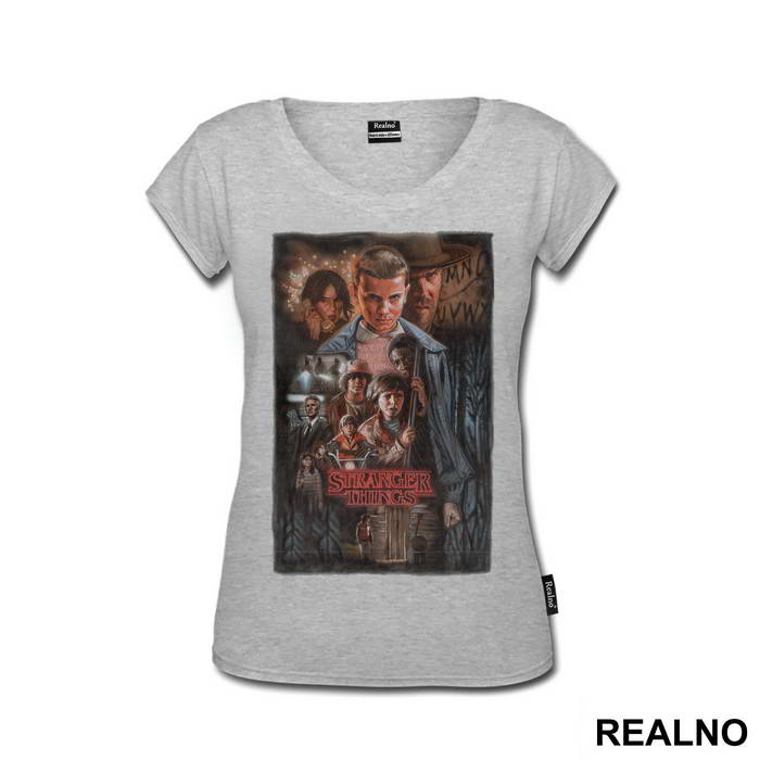 Brown Picture - Stranger Things - Majica