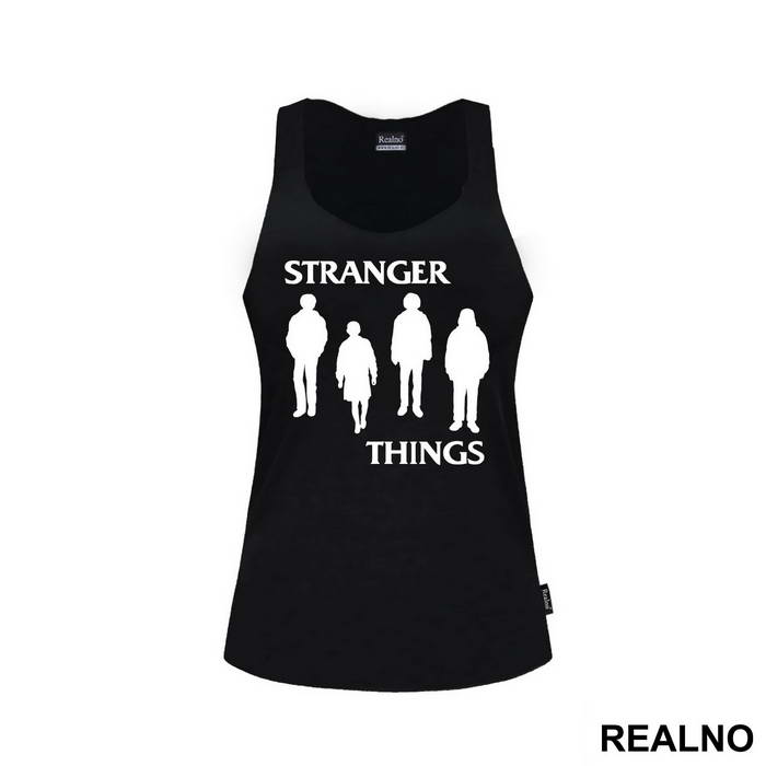 Black Silhouettes - Stranger Things - Majica