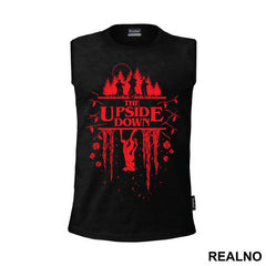 The Upside Down - Red - Stranger Things - Majica