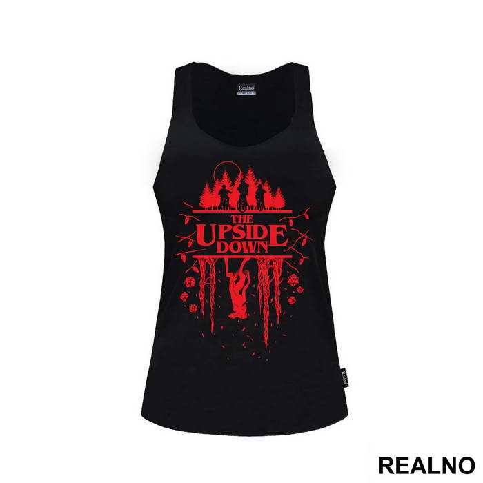 The Upside Down - Red - Stranger Things - Majica