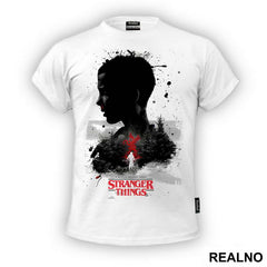 Splashing Eleven - Black - Stranger Things - Majica