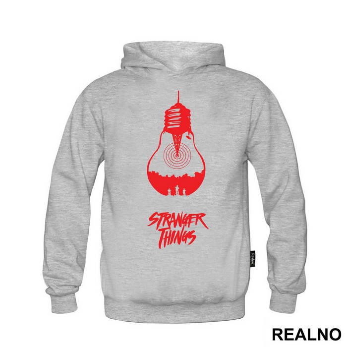 Red Bulb And Signal - Stranger Things - Majica