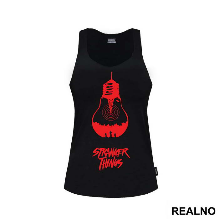 Red Bulb And Signal - Stranger Things - Majica