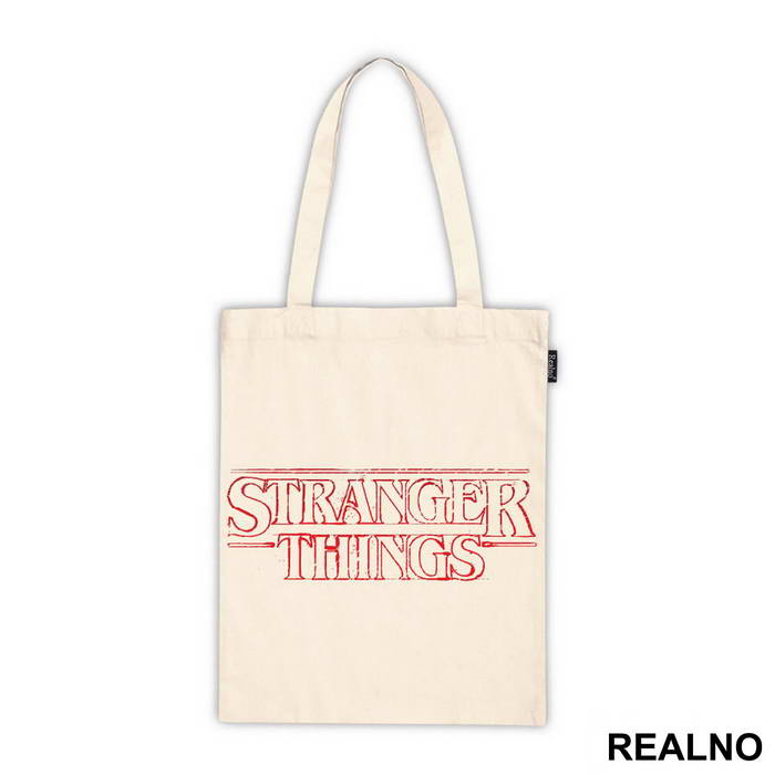 Red Logo - Stranger Things - Majica