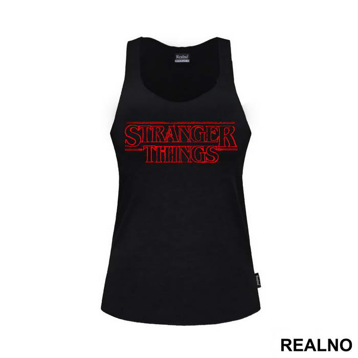 Red Logo - Stranger Things - Majica