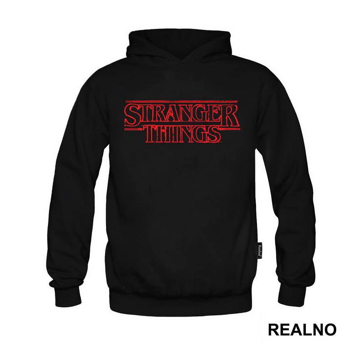 Red Logo - Stranger Things - Majica