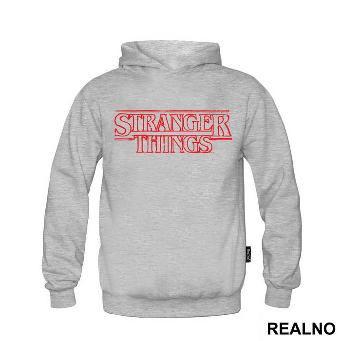 Red Logo - Stranger Things - Majica