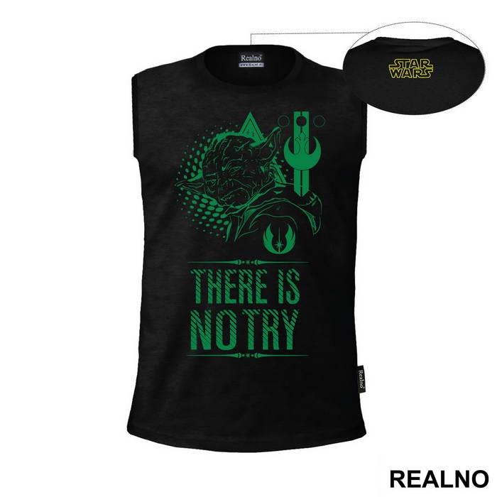 There Is No Try - Green Yoda - Star Wars - Majica