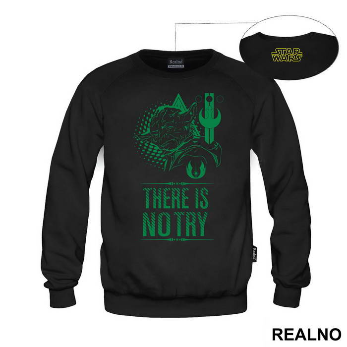 There Is No Try - Green Yoda - Star Wars - Majica