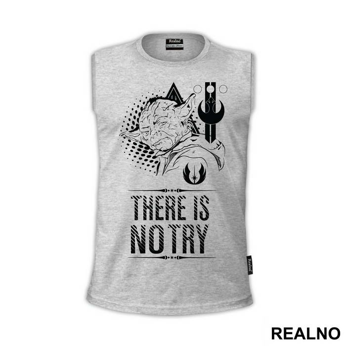 There Is No Try - Green Yoda - Star Wars - Majica