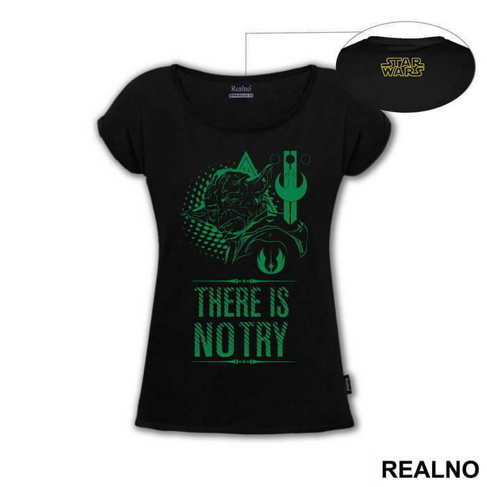 There Is No Try - Green Yoda - Star Wars - Majica